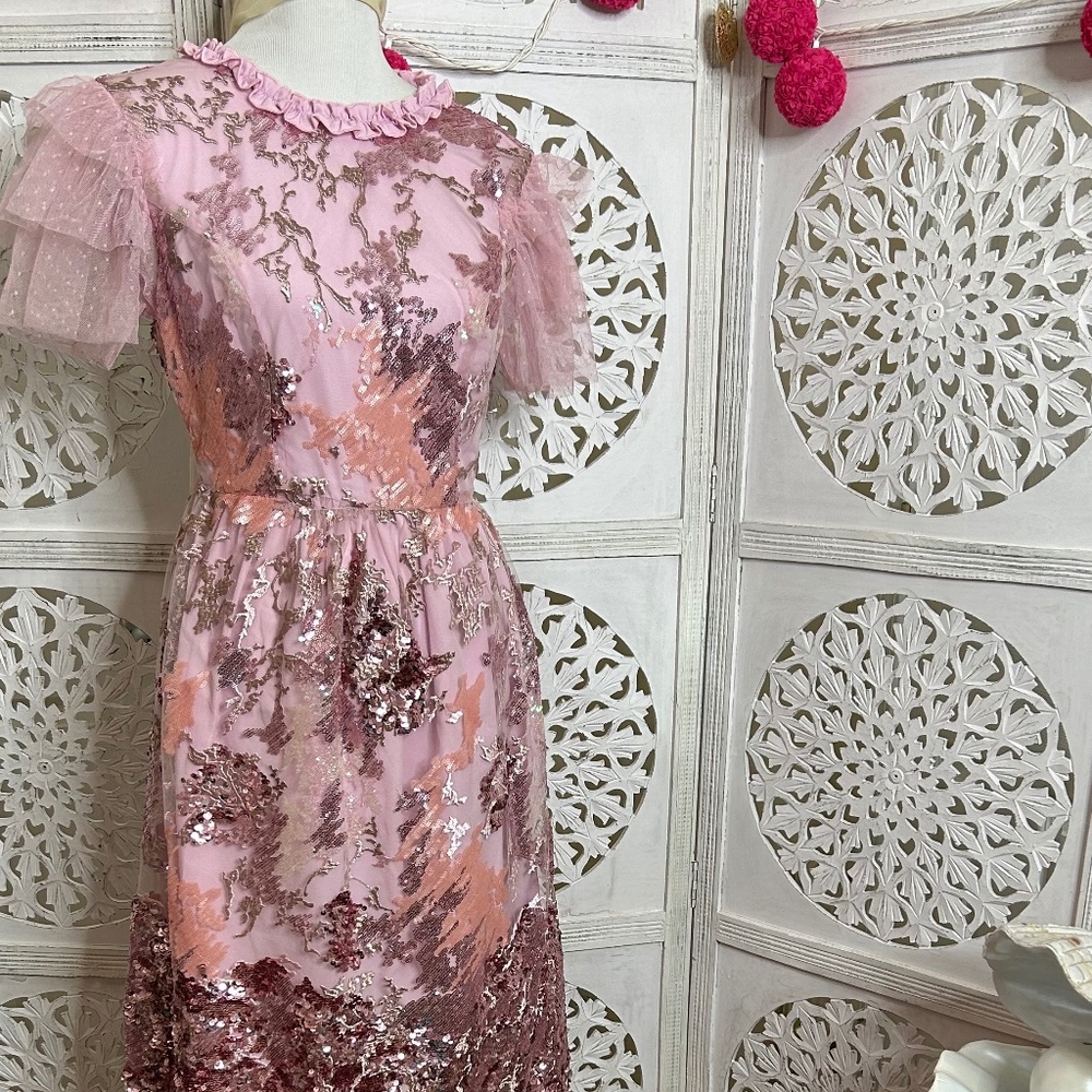 Sparkling Blush Pink Dress